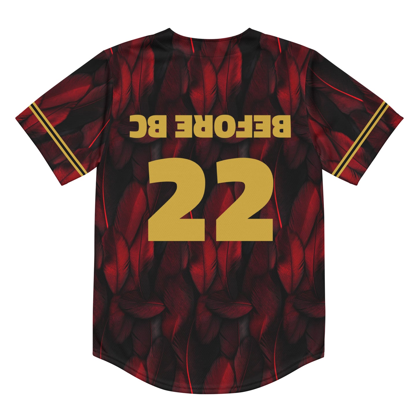 Red Eagle Feather Baseball Jersey – Number 22