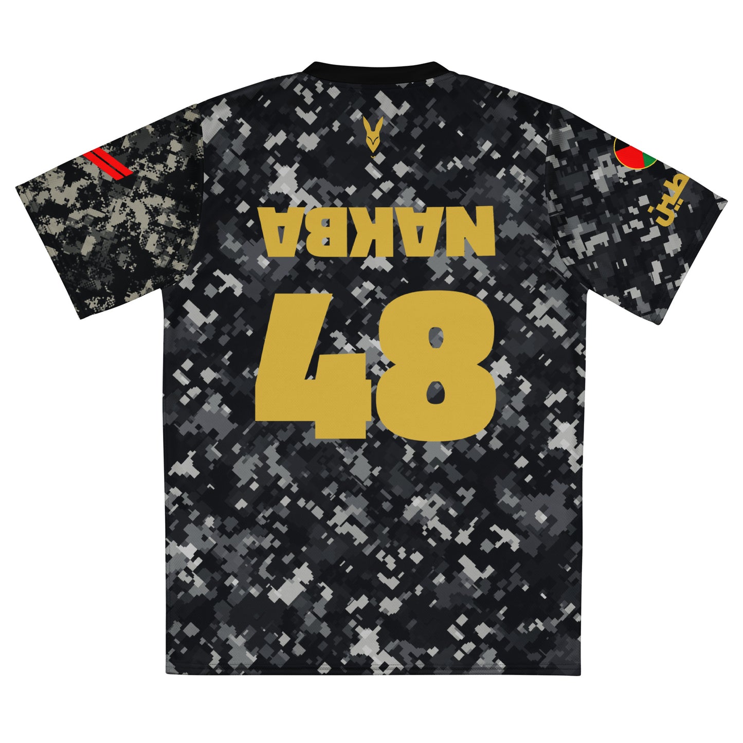 Palestine Camo Heritage Football Jersey by Before BC