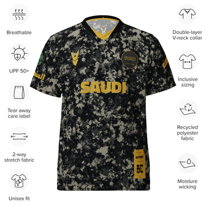 Saudi Arabia Camo Heritage Football Jersey by Before BC