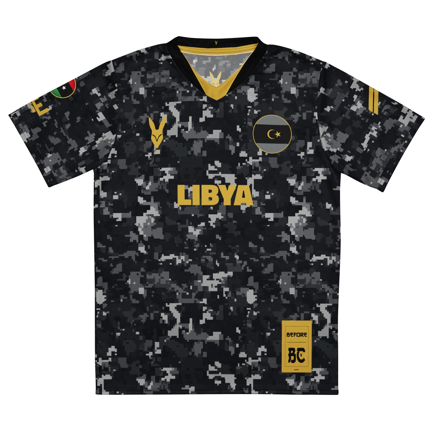 Libya Camo Heritage Football Jersey by Before BC